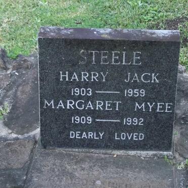 STEELE Harry Jack 1903-1959  &amp; Margaret Myee 1909-1992