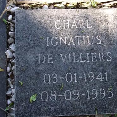 VILLIERS Charl Ignatius, de 1941-1995