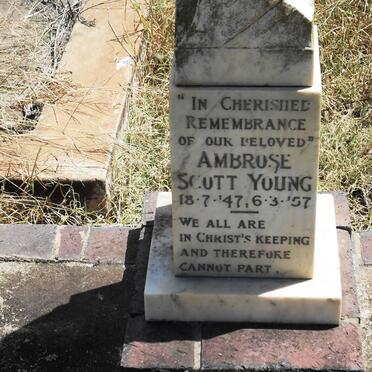 YOUNG Ambrose Scott 1947-1957