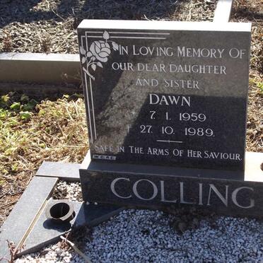 COLLING Dawn 1959-1989
