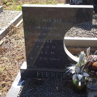 FERREIRA Anneke 1972-1989