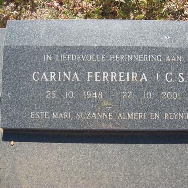 FERREIRA C.S.  1948-2001