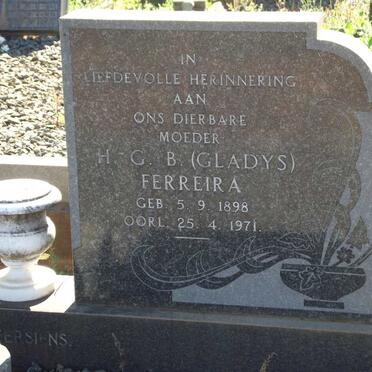 FERREIRA H.G.B. 1898-1971