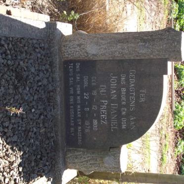 PREEZ Johan Daniel, du 1908-1976