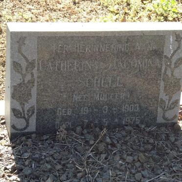 SCHELL Catharina Jacomina MULLER 1903-1975