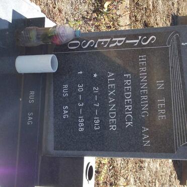 STRESO Frederick Alexander 1913-1988