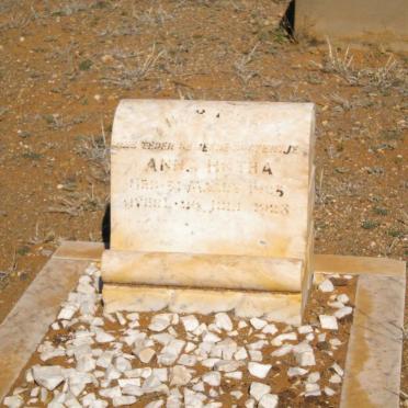 BOTHA Anna 1923-1923
