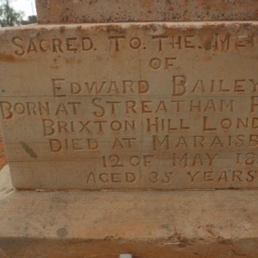 BAILEY Edward -1892