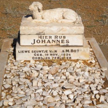 BOTHA Johannes 1926-1928