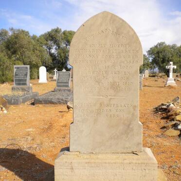 COETZER Catharina Elizabeth Johanna nee KOEKEMOER 1889-1920 :: COETZER 1916-1961 :: COETZER M.C. 1919-1920