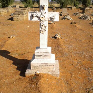 COETZEE Johanna P. 1856-1898