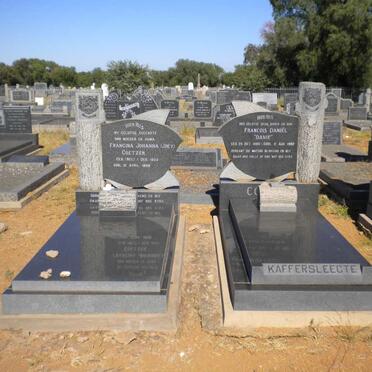 COETZER Cornelius Frederick Erasmus 1929-1965 &amp; Francina Johanna NEL 1933-1999