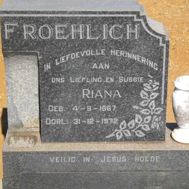 FROEHLICH Riana 1967-1972