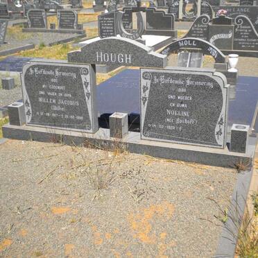 HOUGH Willem Jacobus 1917-1996 &amp; Noeline BOSHOFF 1920-