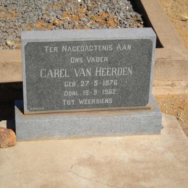 HEERDEN Carel, van 1876-1962