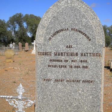HATTINGH George Marthinus 1859-1921