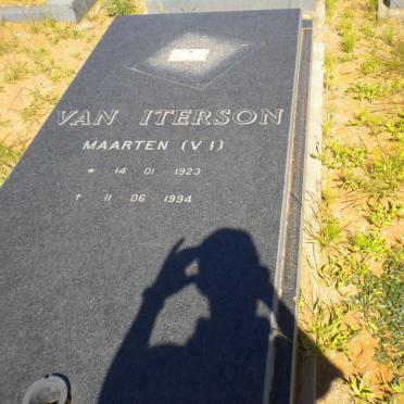 ITERSON  Martin, van 1923-1994