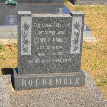 KOEKEMOER Diederik Rudolph 1926-1965