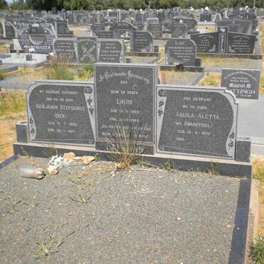 LATEGAN Benjamin Stephanus 1926-1997 &amp; Aquila Aletta SWANEPOEL 1933 - :: LATEGAN Louis 1956-2000