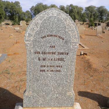 LINDE G.M., v.d. 1865-1921