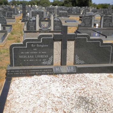 MARAIS Nicolaas Lourens 19432-1984