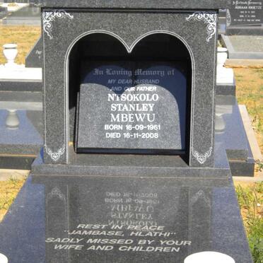 MBEWU Ntsokolo Stanley 1961-2008