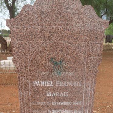 MARAIS Daniel Francois 1868-1945 &amp; Johanna Cornelia DU PLESSIS 1871-1912