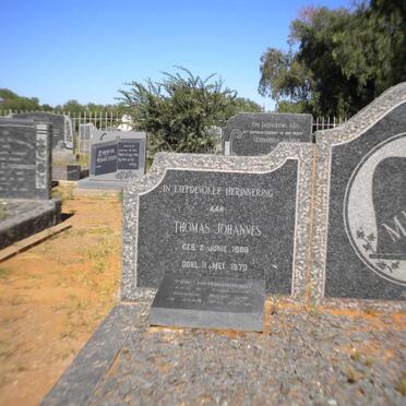 MARAIS Thomas Johannes 1889-1970