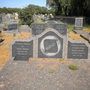 MARAIS Thomas Johannes 1889-1970 &amp; Helena Catharina PRETORIUS 1896-1953