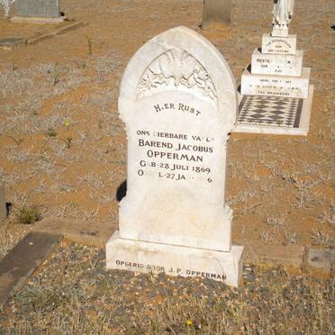OPPERMAN Barend Jacobus 1869-1926