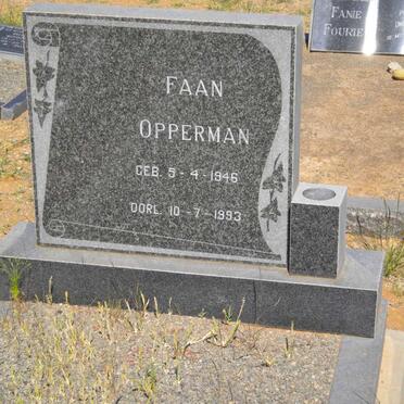 OPPERMAN Faan 1946-1993