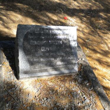 OLIVIER Hendrik Willem -1950