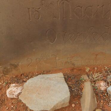 OOSTHUIZEN Adriaan C. 1819-1898 