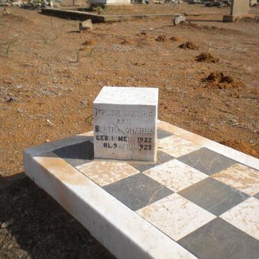 OPPERMAN Bertha Johanna 1922-1923