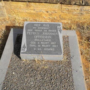 OPPERMAN Petrus Johannes 1897-1967