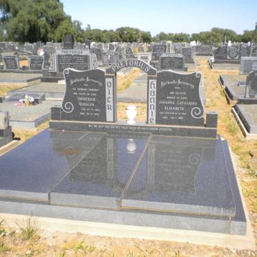 PRETORIUS Diederick Rudolph 19??-19?? &amp; Johanna Catharina Elizabeth VENTER 19??-19??