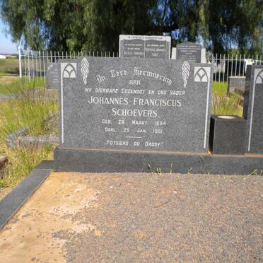 SCHOEVERS Johannes Franciscus 1894-1951