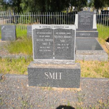 SMIT Stefanus Johannes 1878-1958 &amp; Aletta Johanna 1889-1949