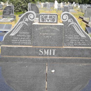 SMIT Stephanus Johannes 1877-1954 &amp; Catharina Maria JORDAAN 1891-1970