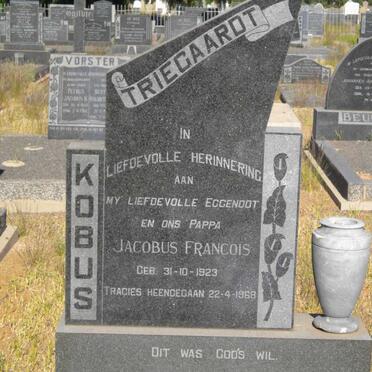 TRIEGAARDT Jacobus Francois 1923-1968