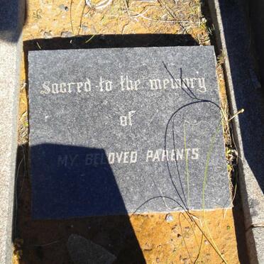 TOIT Jacob Johannes, du -1923 &amp; Martha Margaretha -1951