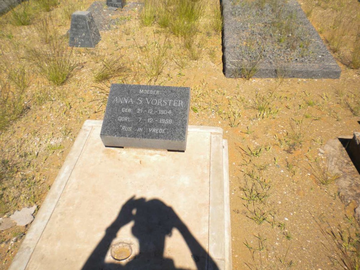 VORSTER Anna S. 1904-1959