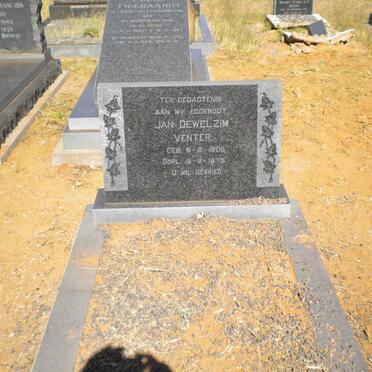 VENTER Jan Dewelzim 1906-1975