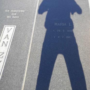 ZYL Maria E., van 1908-1987