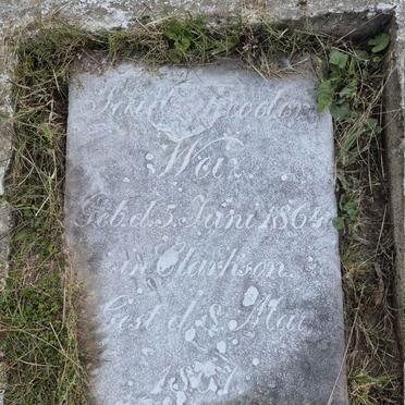 WEI? F? Theodor? 1864-18?7