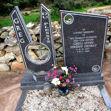 PLESSIS Greg-Lynn Jeremey Ernest, du 1977-2016