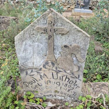 UITHALER Paul M. 18?0-??71