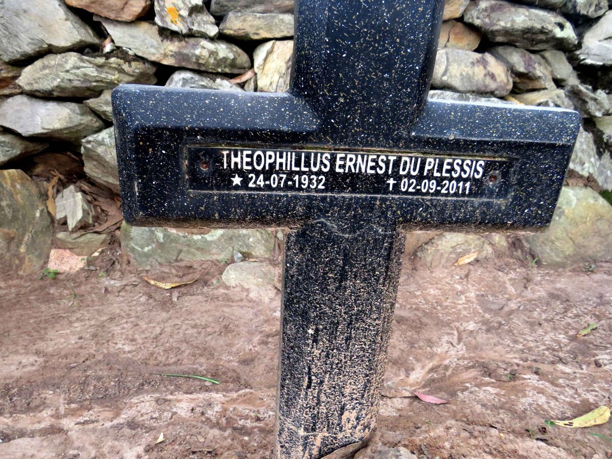 PLESSIS Theophillus Ernest, du 1932-2011