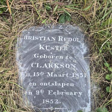 KUSTER Christian Rudolph 1851-1852