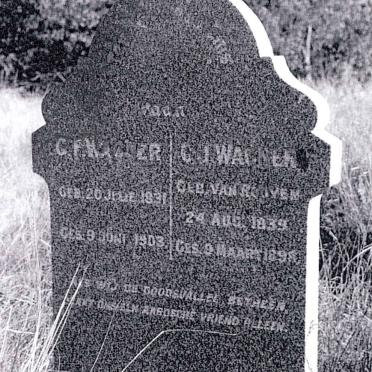 WAGNER C.F. 1831-1903 &amp; C.J. VAN ROOYEN 1839-1898